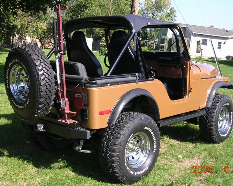 Jeep yj tire carrier plans #5