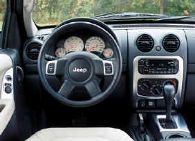 Jeep Liberty interior