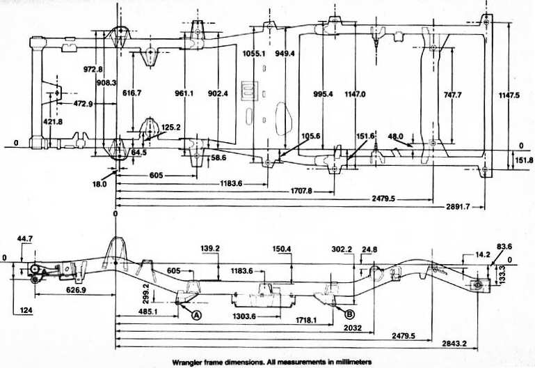 Jeep yj tub dimensions #1