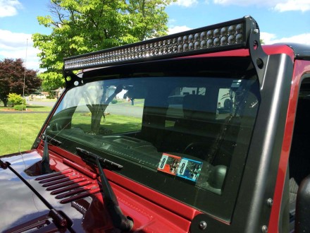 Wrangler JK Light Bar Installation