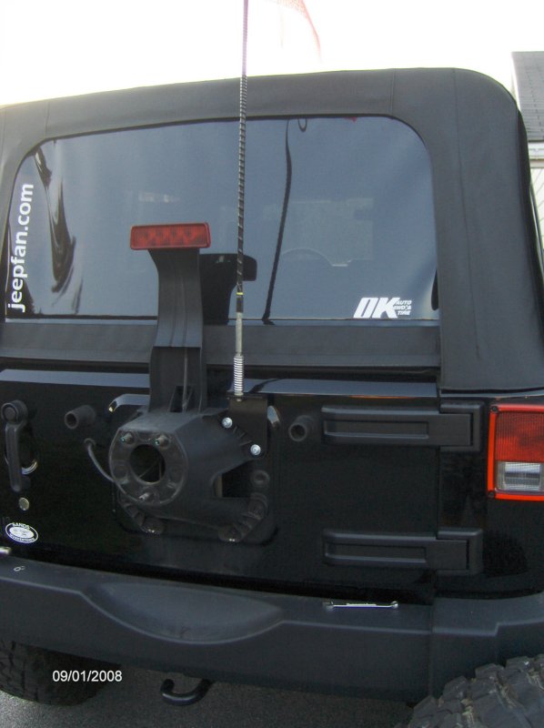 Tera Flex JK Wrangler CB Antenna Mount 