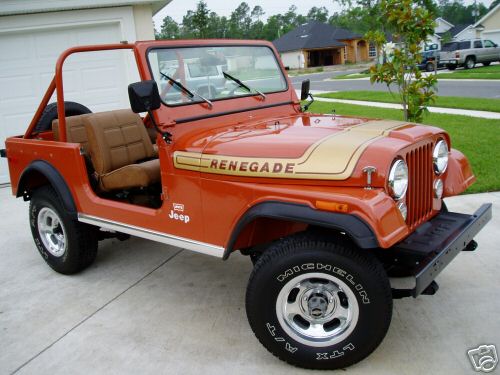 77 Jeep CJ-7 Renegade, Levis Edition 