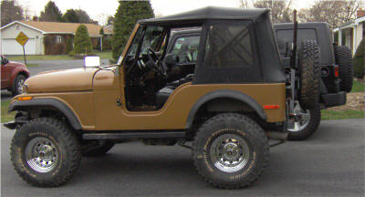 Jeep CJ to Jeep Wrangler JK Comparison 