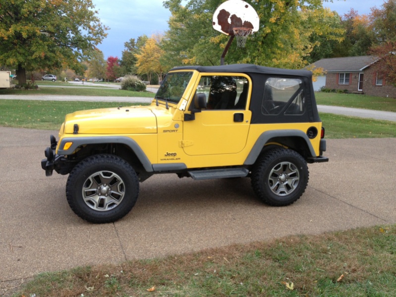 2007 and Up Wrangler JK Wheels on a TJ or YJ 