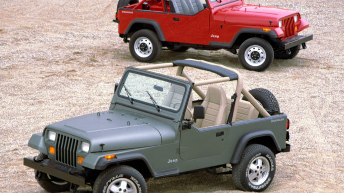 Decodificación de números VIN de Jeep Wrangler YJ serial number check Decodificación de números VIN de Jeep Wrangler YJ