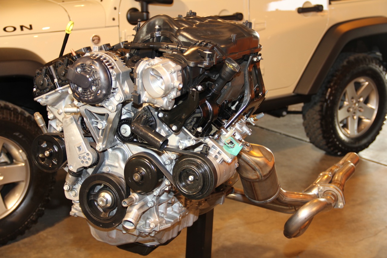 Squeezing the Pentastar V6 into the Jeep Wrangler 