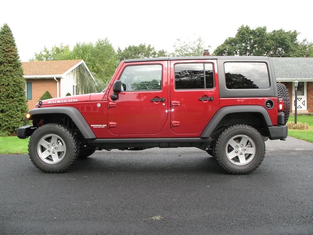 Goodyear Wrangler Duratrac 285/75R17 Tires Installed Wrangler 