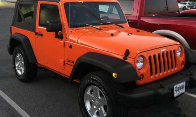 2012 Jeep Wrangler New Color - Crush 