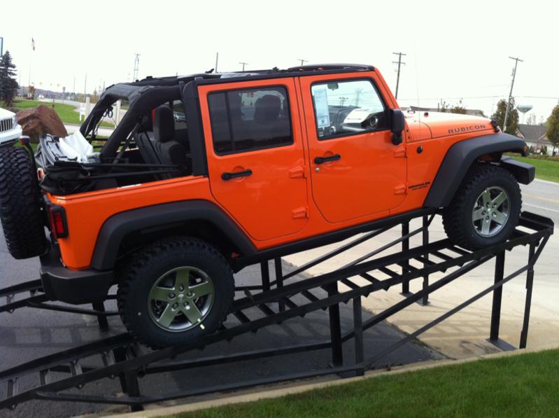 2012 Jeep Wrangler New Color - Crush 