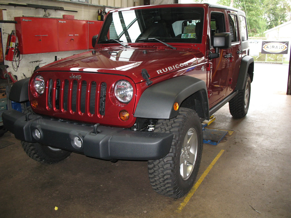 Goodyear Wrangler Duratrac 285/75R17 Tires Installed Wrangler 