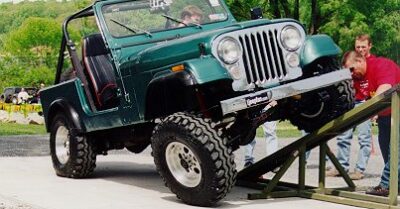 Glenn CJ-7 on RTI Ramp