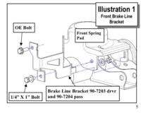 Pro Comp Bracket Diagram