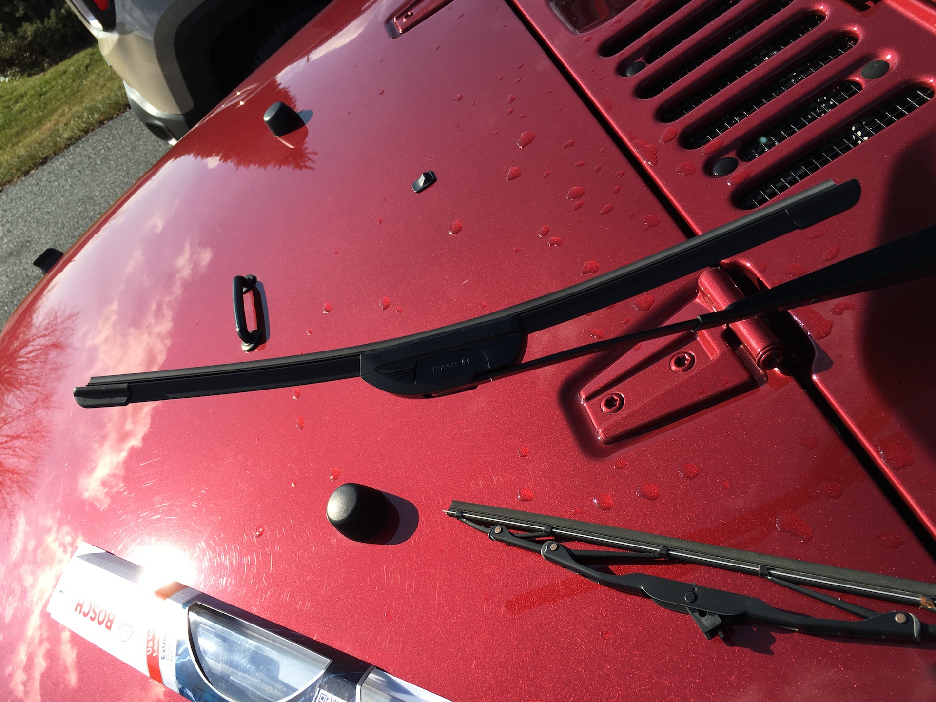 2013 Jeep Wrangler Unlimited Wiper Blade Size