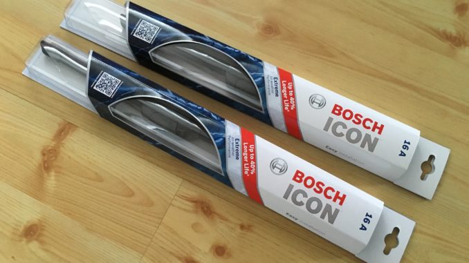 Bosch Icon Wiper Blades Size Chart