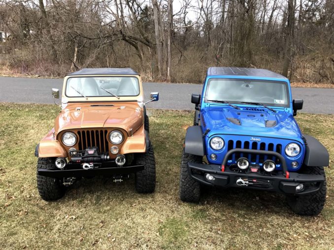 Jeep CJ Winch Swap Warn VR10-S to VR8-S | jeepfan.com