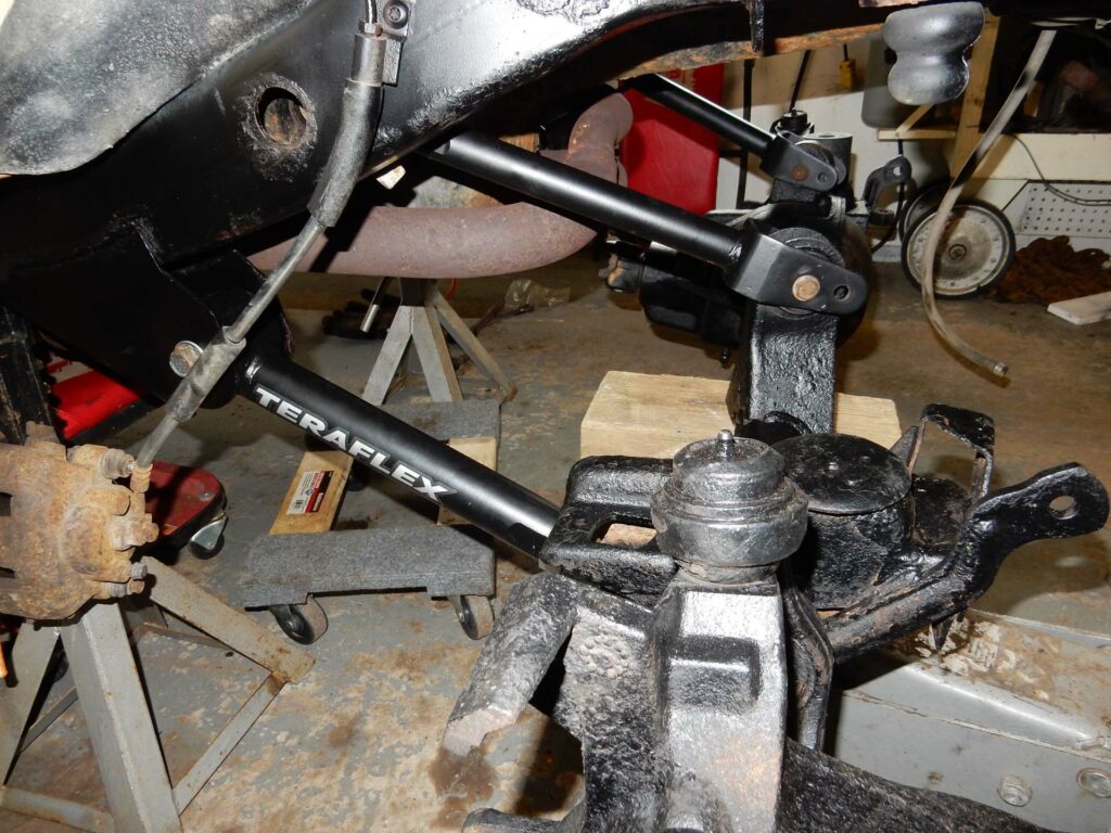 Caster Adjusting Bolts Install JK Jeep Wrangler BDS