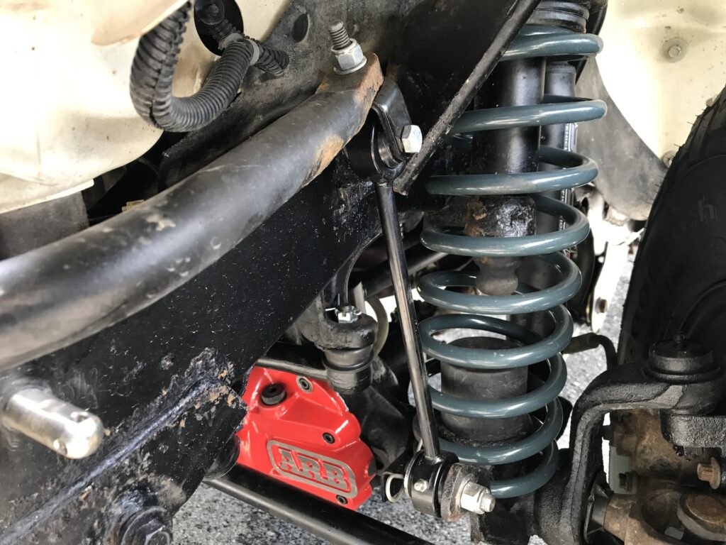Teraflex TJ Sway Bar Disconnects Install