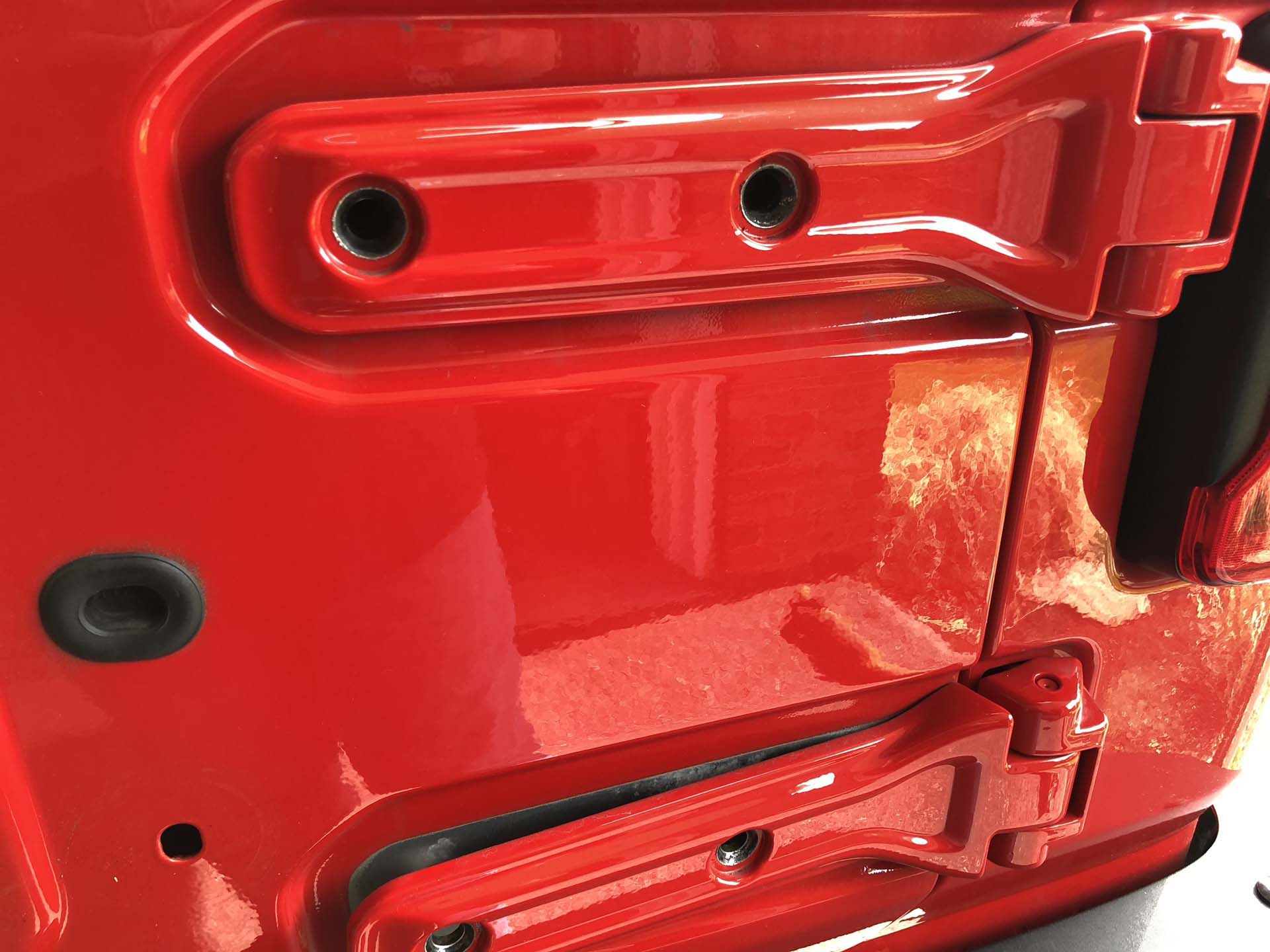 Wrangler JL Mopar Tailgate Reinforcement & Tire Carrier Spacer Install