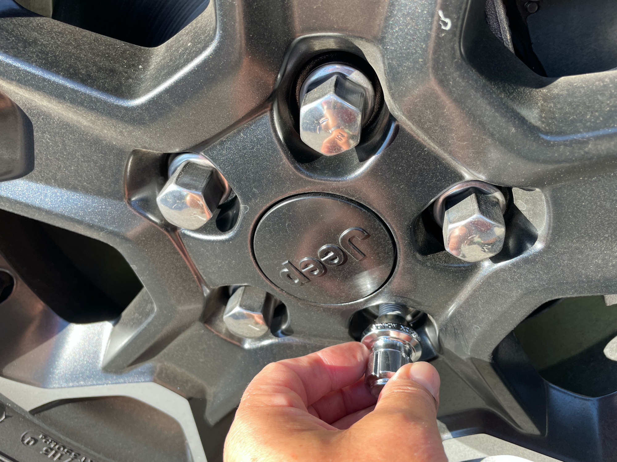 Gorilla Wheel Locks for the Wrangler JL 